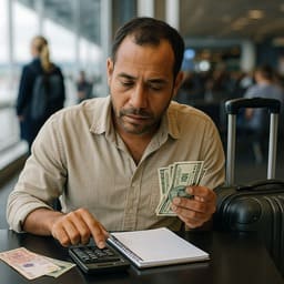 Qué conviene: llevar efectivo o pagar con tarjeta afuera